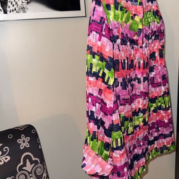 Ruby Rd. Colorful Patterned Blouse - Picture 6 of 6